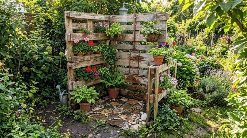 gartendusche selber bauen 5