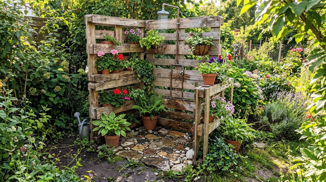 gartendusche selber bauen 5